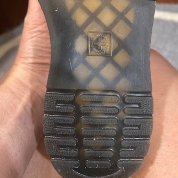 Dr. Martens Air Wair Boots White Woman's Size 6 m - Picture 3 of 14